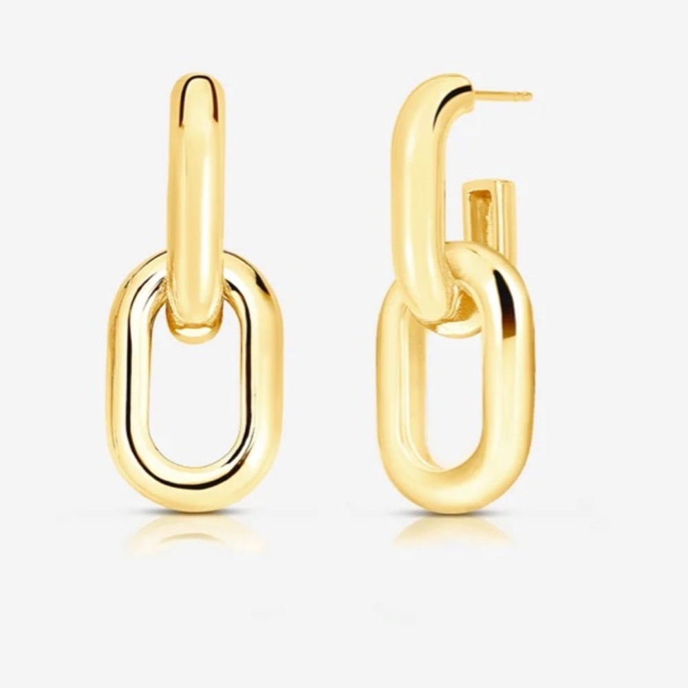Ring Concierge | 
Multiway Cloud Link Earrings | 14k yellow gold
